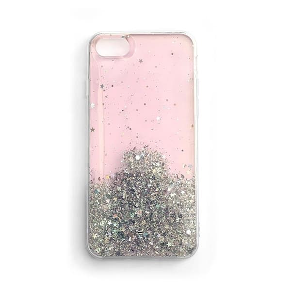 Wozinsky Star Glitter Shining Skal Galaxy M31s - Rosa