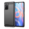 Miniatyrbild 1 av 8: Carbon Flexible Skal Xiaomi Poco M4 Pro 5G - Svart