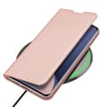 Miniatyrbild 4 av 8: DUX DUCIS Skin Series Plånboksfodral Xiaomi 12 Pro - Rosa Guld