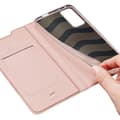 Miniatyrbild 6 av 8: DUX DUCIS Skin Series Plånboksfodral Xiaomi 12 Pro - Rosa Guld