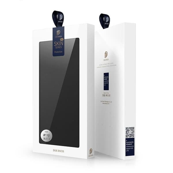 Dux Ducis Skin Series Plånboksfodral iPhone 12 Pro/12 - Svart