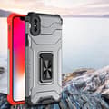 Miniatyrbild 4 av 9: Crystal Ring Kickstand Skal iPhone XS Max - Röd