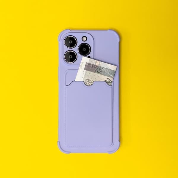 Armor iPhone 13 Mini Skal med Korthållare - Svart