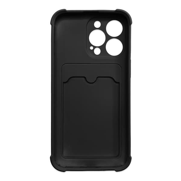 Armor iPhone 13 Mini Skal med Korthållare - Svart