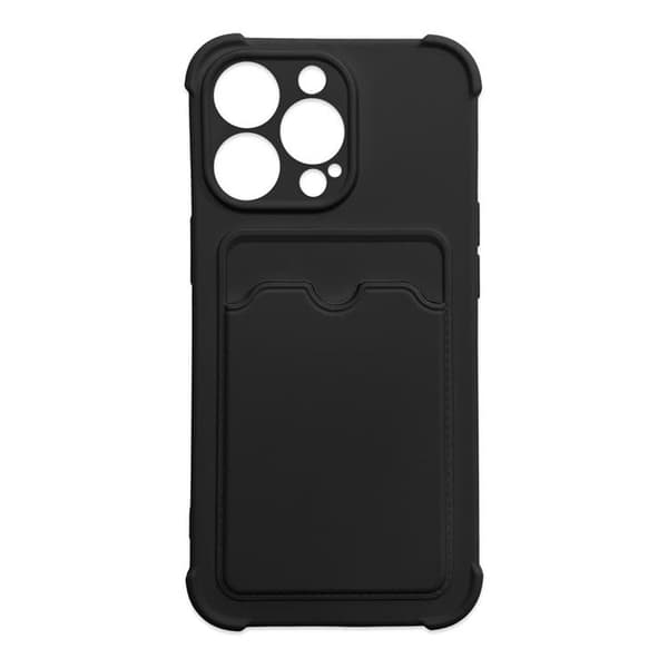 Armor iPhone 13 Mini Skal med Korthållare - Svart