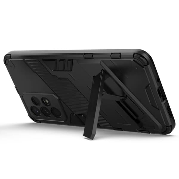 Shockproof Kickstand Skal till Samsung Galaxy A33 5G - Svart