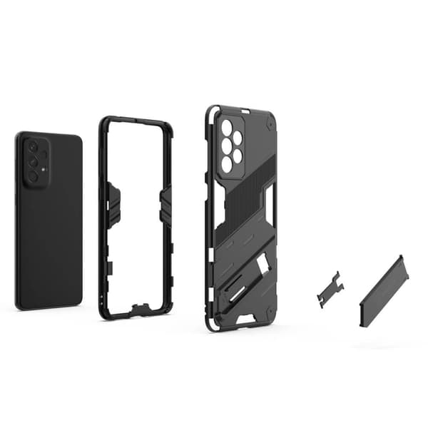 Shockproof Kickstand Skal till Samsung Galaxy A33 5G - Svart