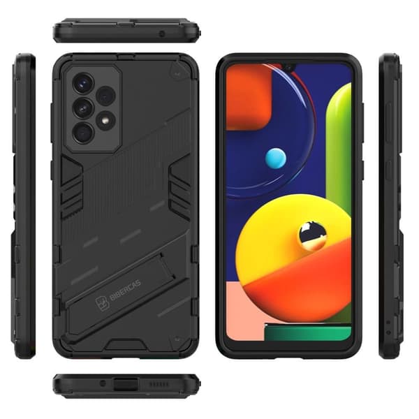 Shockproof Kickstand Skal till Samsung Galaxy A33 5G - Svart