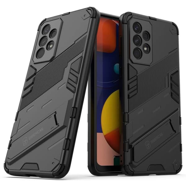 Shockproof Kickstand Skal till Samsung Galaxy A33 5G - Svart