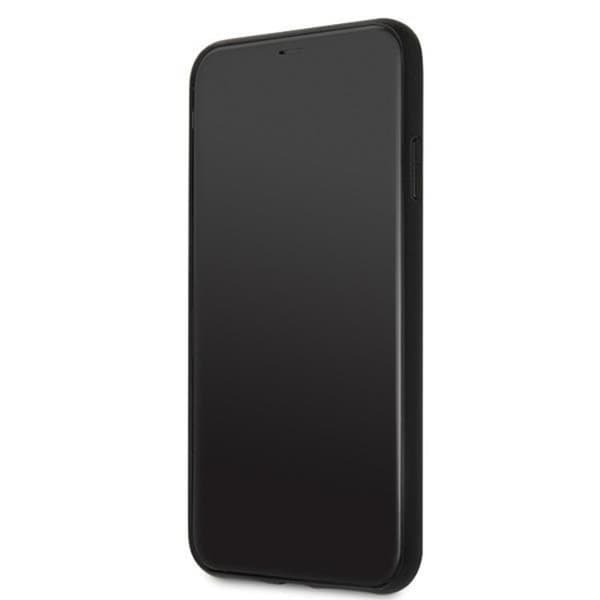Guess Double Layer Glitter Skal iPhone 11 Pro Max - Röd