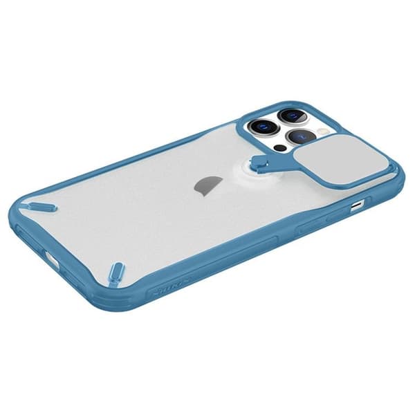 Nillkin Cyclops Foldable Stand Skal iPhone 13 Pro - Blå