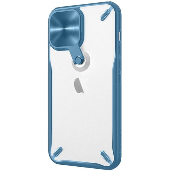 Nillkin Cyclops Foldable Stand Skal iPhone 13 Pro - Blå