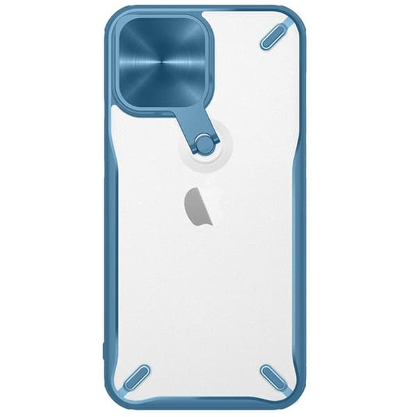 Nillkin Cyclops Foldable Stand Skal iPhone 13 Pro - Blå