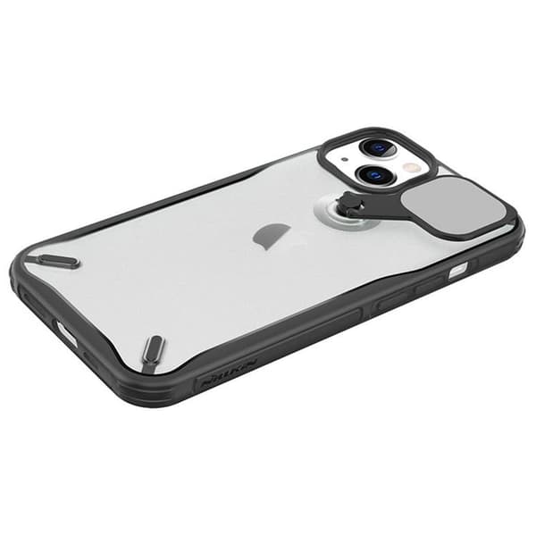 Nillkin Cyclops Foldable Stand Skal iPhone 13 - Svart