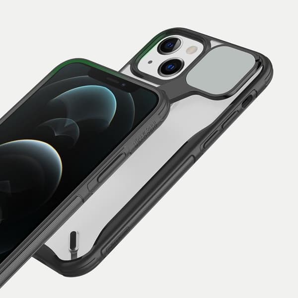 Nillkin Cyclops Foldable Stand Skal iPhone 13 - Svart