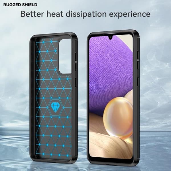 Carbon Fiber Skal Galaxy A33 5G - Svart