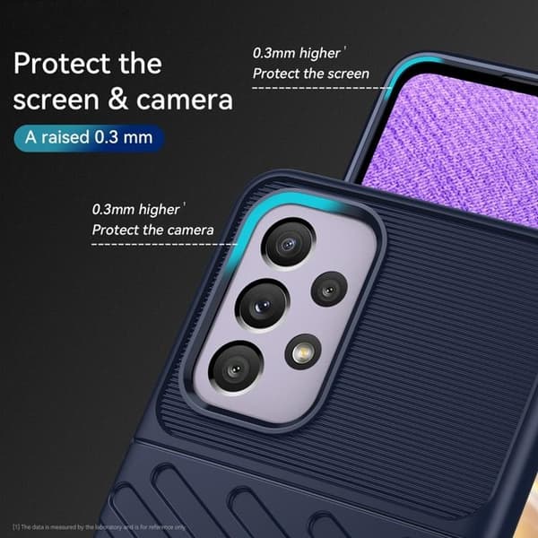 Thunder Twill Skal Galaxy A33 5G - Blå