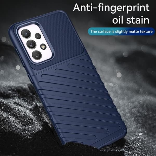 Thunder Twill Skal Galaxy A33 5G - Blå