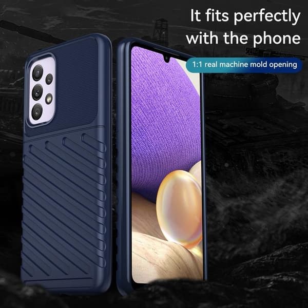 Thunder Twill Skal Galaxy A33 5G - Blå