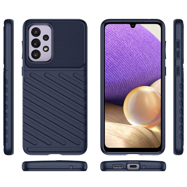 Thunder Twill Skal Galaxy A33 5G - Blå