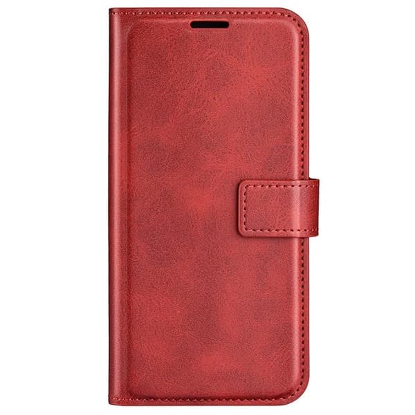 Magnetic Clasp Plånboksfodral Xiaomi 12 Pro - Röd