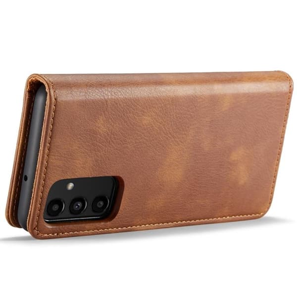 DG.MING Folio Flip Detachable Plånboksfodral Galaxy A13 4G - Brun