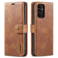 Miniatyrbild 1 av 8: DG.MING Folio Flip Detachable Plånboksfodral Galaxy A13 4G - Brun