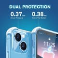 Miniatyrbild 4 av 6: Anti-drop TPU iPhone 14 Skal - Transparent
