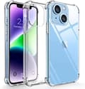 Miniatyrbild 1 av 6: Anti-drop TPU iPhone 14 Skal - Transparent