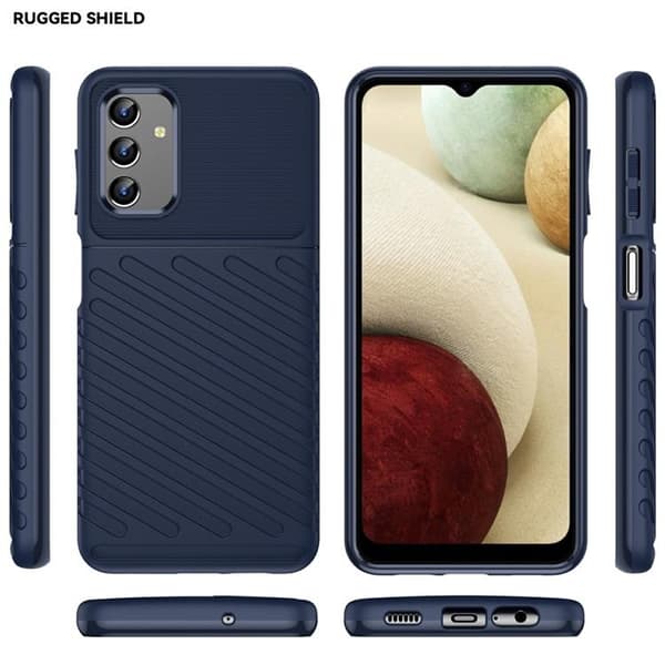 Thunder Twill Skal Galaxy A13 4G - Blå