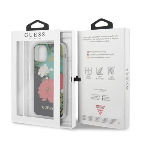 Guess N ° 1 Flower Collection Skal iPhone 11 Pro Max - Svart
