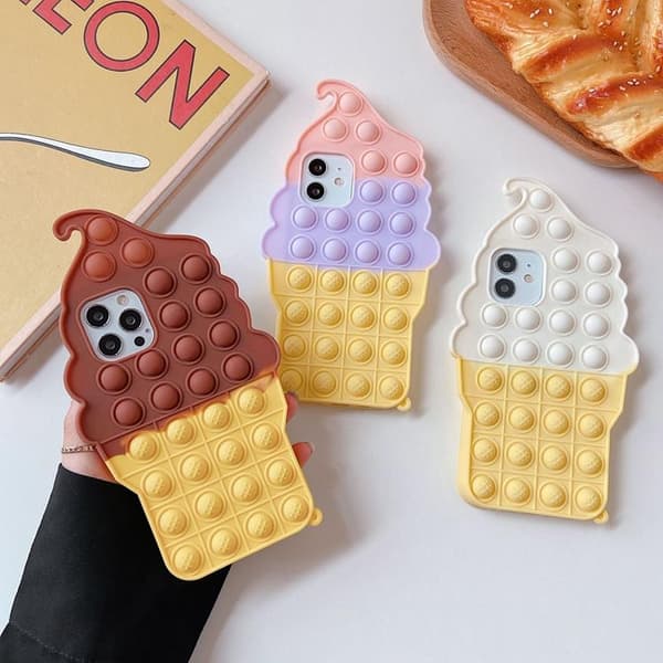 Ice Cream Skal iPhone 11 - Rosa/Lila