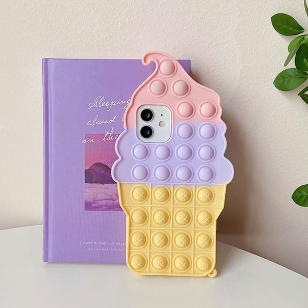 Ice Cream Skal iPhone 11 - Rosa/Lila