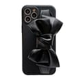 Miniatyrbild 1 av 8: Bowknot Läderrem TPU Skal iPhone 13 - Svart