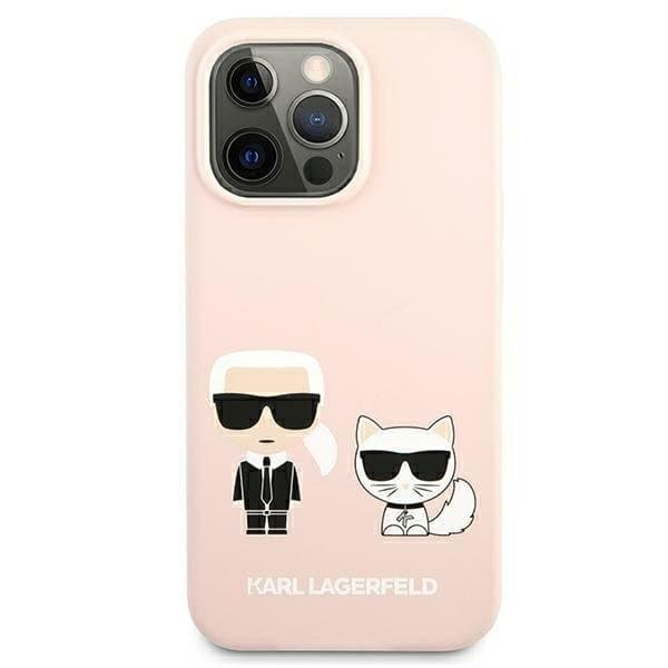 Karl Lagerfeld Karl & Choupette Magsafe Skal iPhone 13/13 Pro - Ljus Rosa