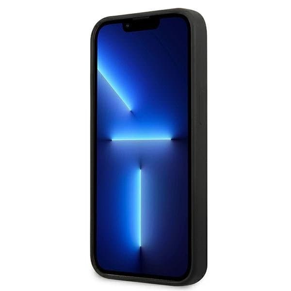 Karl Lagerfeld iPhone 13 Skal Silicone Plaque - Svart