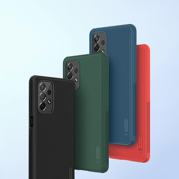 Nillkin Galaxy A73 Skal Super Frosted Sheild Pro - Röd