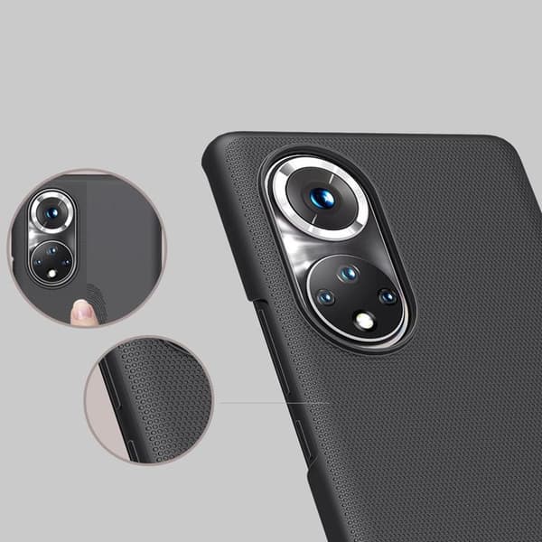 Nillkin Huawei Honor 50 Pro Skal Och Stand Super Frosted - Svart