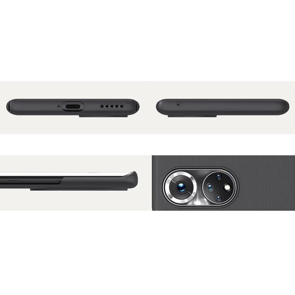 Nillkin Huawei Honor 50 Pro Skal Och Stand Super Frosted - Svart