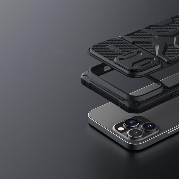 Nillkin iPhone 13 Pro Skal Adventruer Armored - Svart