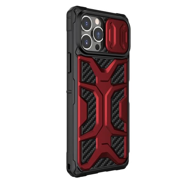 Nillkin iPhone 13 Pro Skal Adventruer Armored - Röd