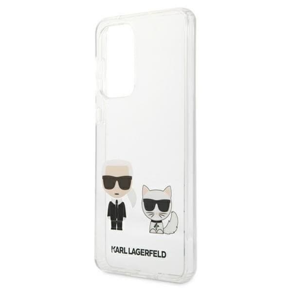 Karl Lagerfeld Galaxy A33 5G Skal Karl & Choupette - Transparent
