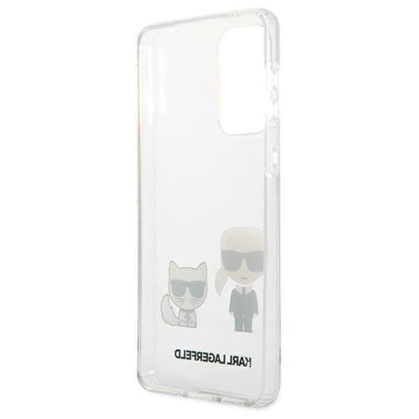 Karl Lagerfeld Galaxy A33 5G Skal Karl & Choupette - Transparent