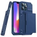 Miniatyrbild 1 av 7: iPhone 13 Pro Max Skal Med Kortfack - Blå
