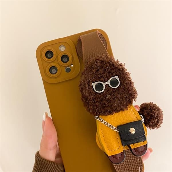 Biscuitman Handrem iPhone 12 Skal - Brun