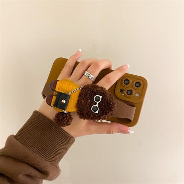 Biscuitman Handrem iPhone 12 Skal - Brun