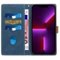 Miniatyrbild 8 av 11: Splicing Design iPhone 13 Pro Plånboksfodral - Blå