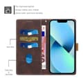 Miniatyrbild 4 av 11: Splicing Design iPhone 7/8/SE 2020/SE 2022 Plånboksfodral  - Brun