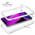 Miniatyrbild 4 av 9: 360 TPU Skal iPhone 13 Pro - Transparent