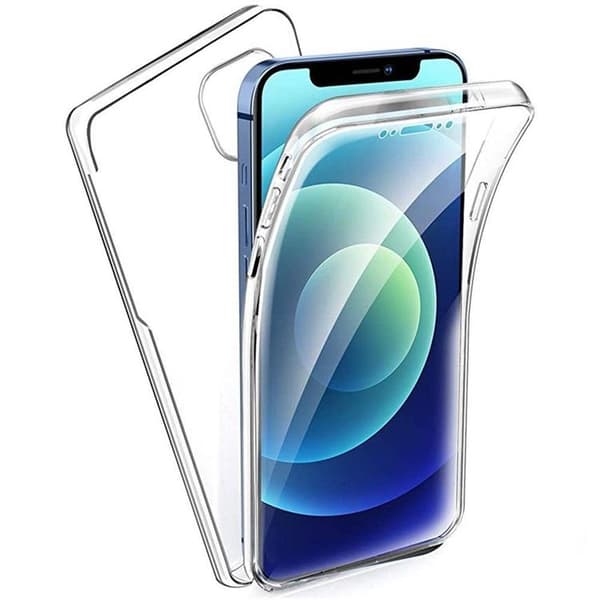 360 TPU Skal iPhone 13 Pro - Transparent